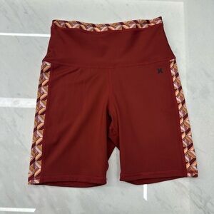 Hurley Geo Print Biker Shorts